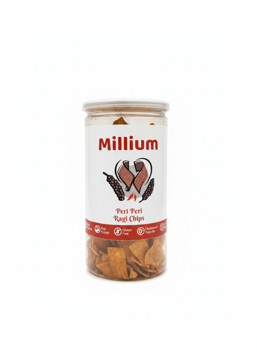 MILLIUM Ragi Chips (Pack of 2) - Image 2