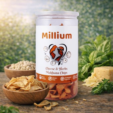 MILLIUM Makhana Chips (Pack of 2)