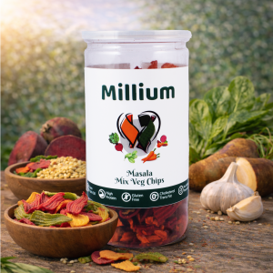 MILLIUM Mix Veg Chips (Pack of 2)