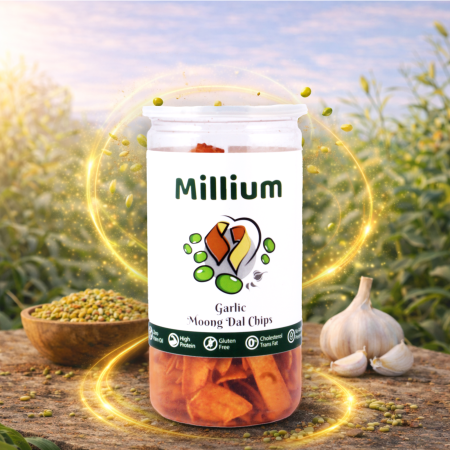 MILLIUM Moong Chips (Pack of 2)
